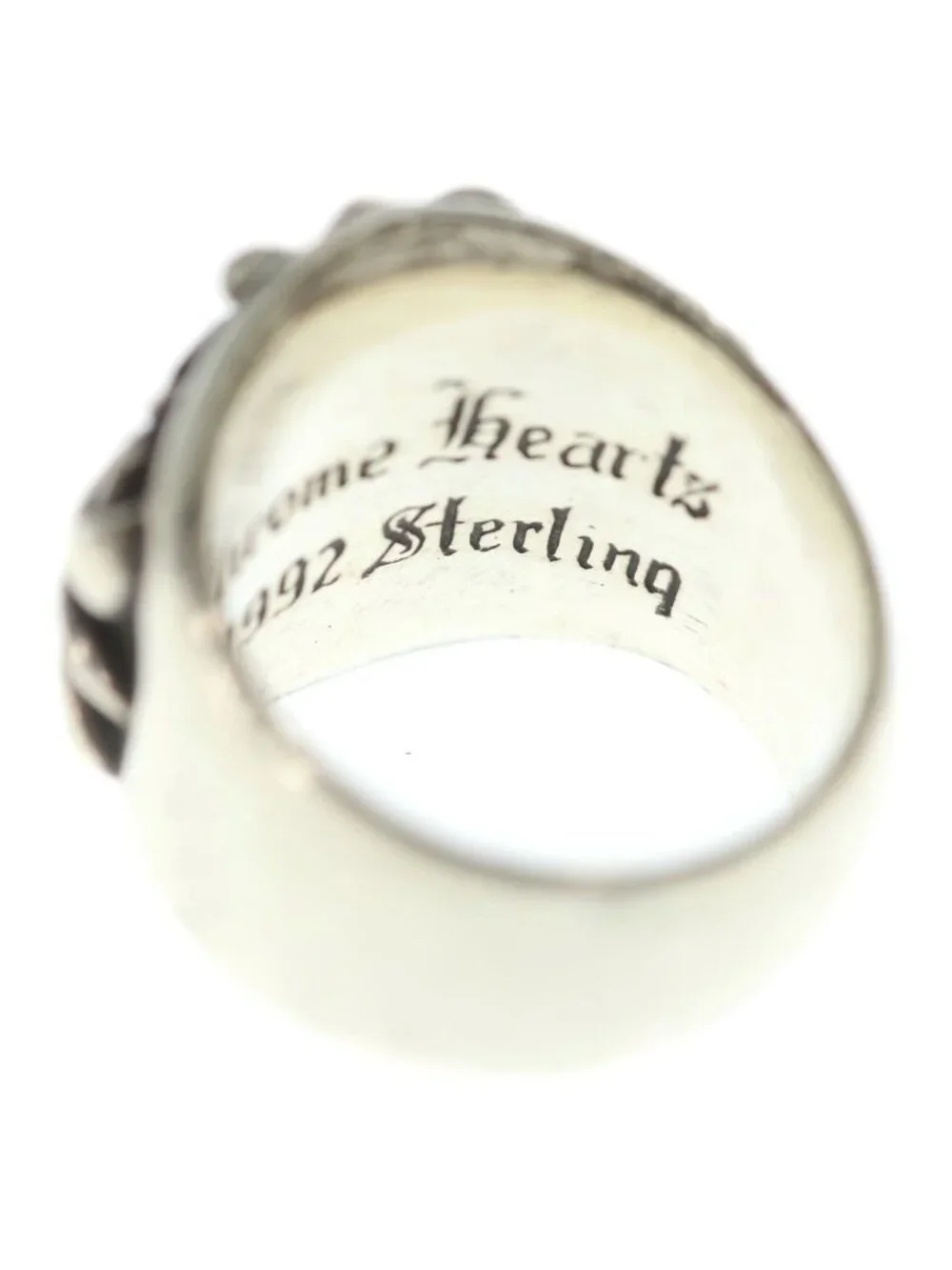 Chrome Hearts Keeper Ring Silver